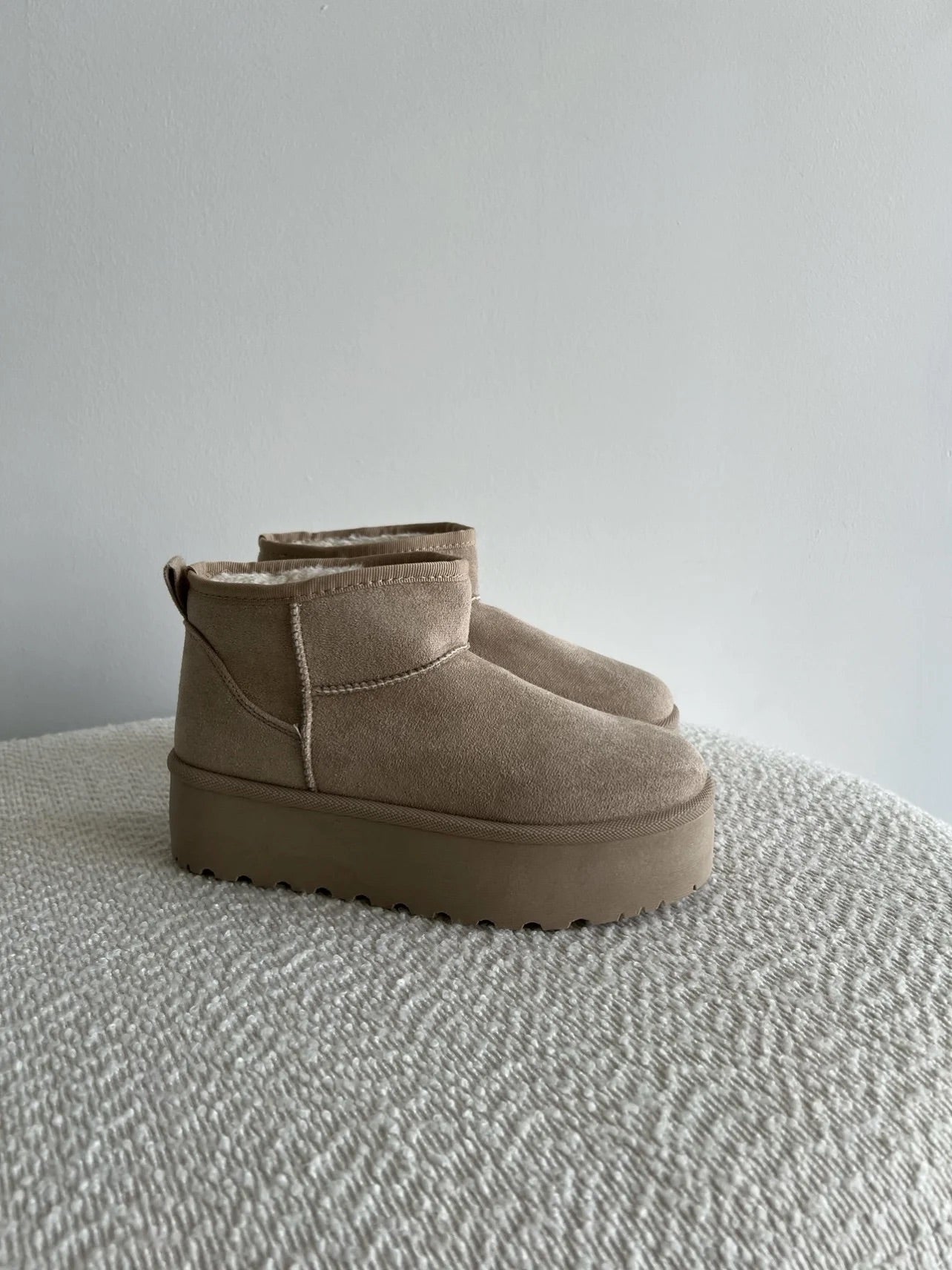 MINI BOOTS TAUPE