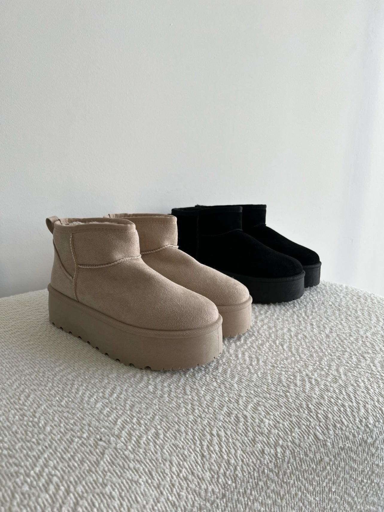 MINI BOOTS TAUPE
